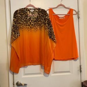 Susan Graver two-piece set.